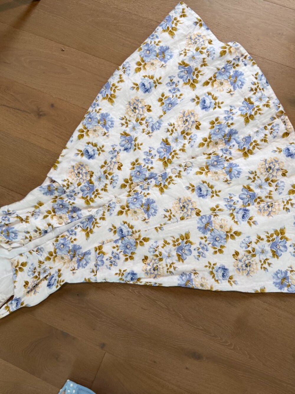 Reformation louisa Linen floral dress maxi - Picture 6 of 8